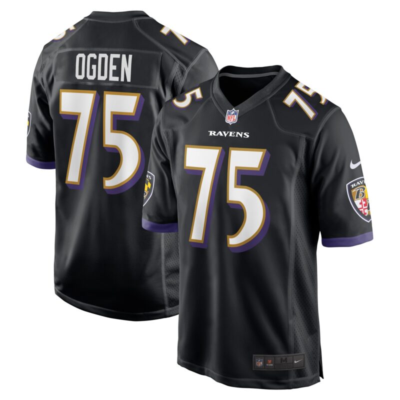 Jonathan Ogden Baltimore Ravens Retired Player Jersey - Black