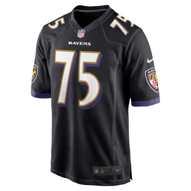 Jonathan Ogden Baltimore Ravens Retired Player Jersey - Black - Image 2