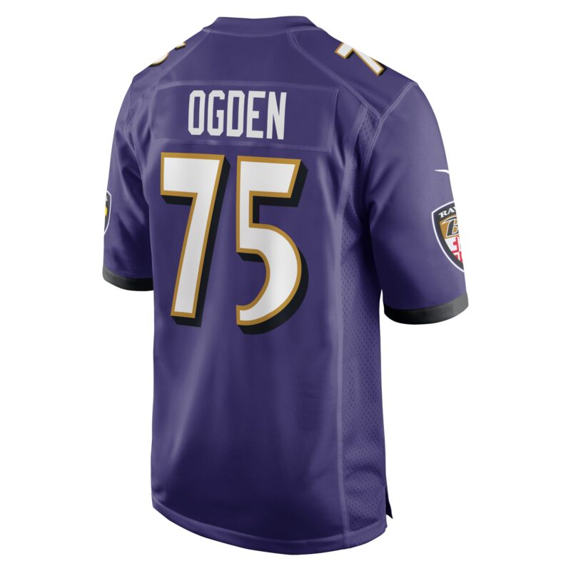 Jonathan Ogden Baltimore Ravens Retired Player Game Jersey - Purple - Image 3