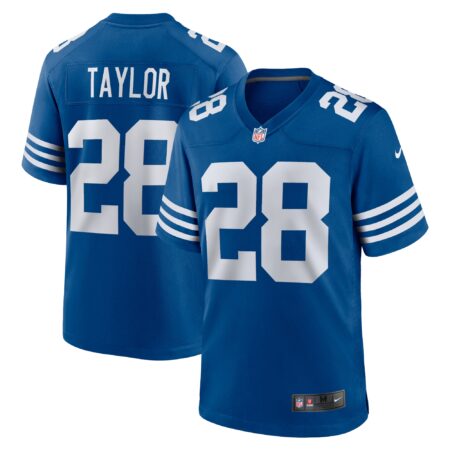 Men's Jonathan Taylor Royal Indianapolis Colts Alternate Game Jersey