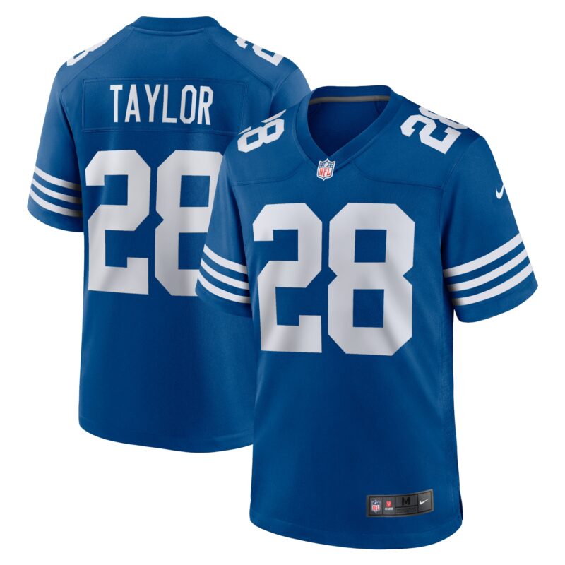 Men's Jonathan Taylor Royal Indianapolis Colts Alternate Game Jersey