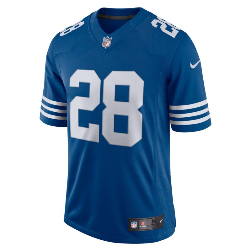 Men's Jonathan Taylor Royal Indianapolis Colts Alternate Vapor Limited Jersey - Image 2