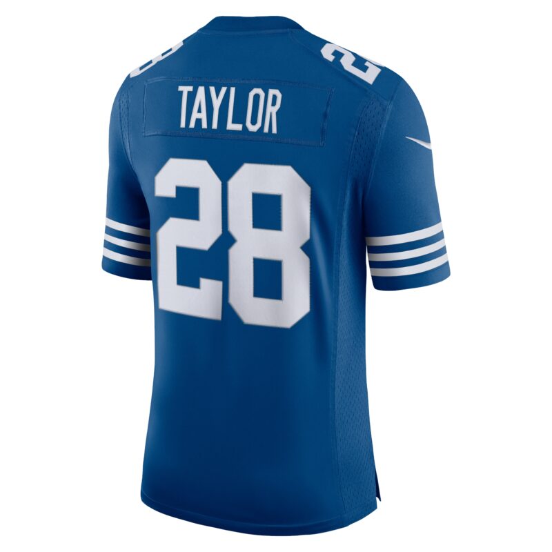 Men's Jonathan Taylor Royal Indianapolis Colts Alternate Vapor Limited Jersey - Image 3