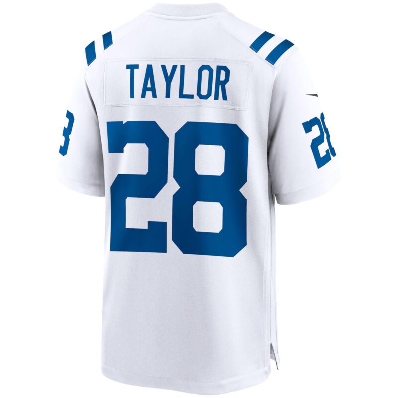Jonathan Taylor Indianapolis Colts Game Jersey - White - Image 3
