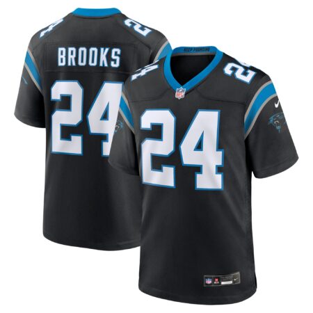 Jonathon Brooks Carolina Panthers Game Jersey - Black