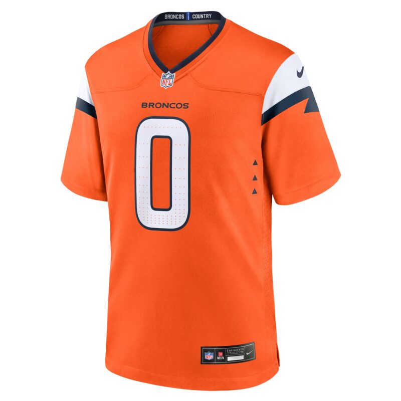 Jonathon Cooper Denver Broncos Team Game Jersey - Orange - Image 2