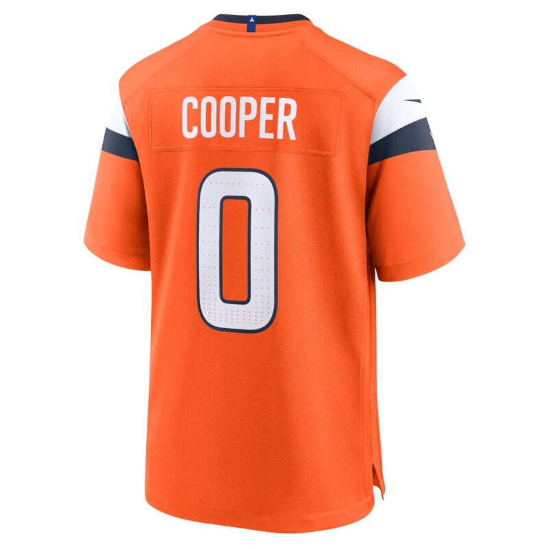 Jonathon Cooper Denver Broncos Team Game Jersey - Orange - Image 3