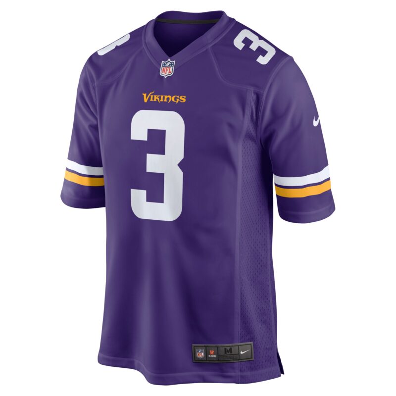 Addison Minnesota Vikings Game Jersey - Purple - Image 2