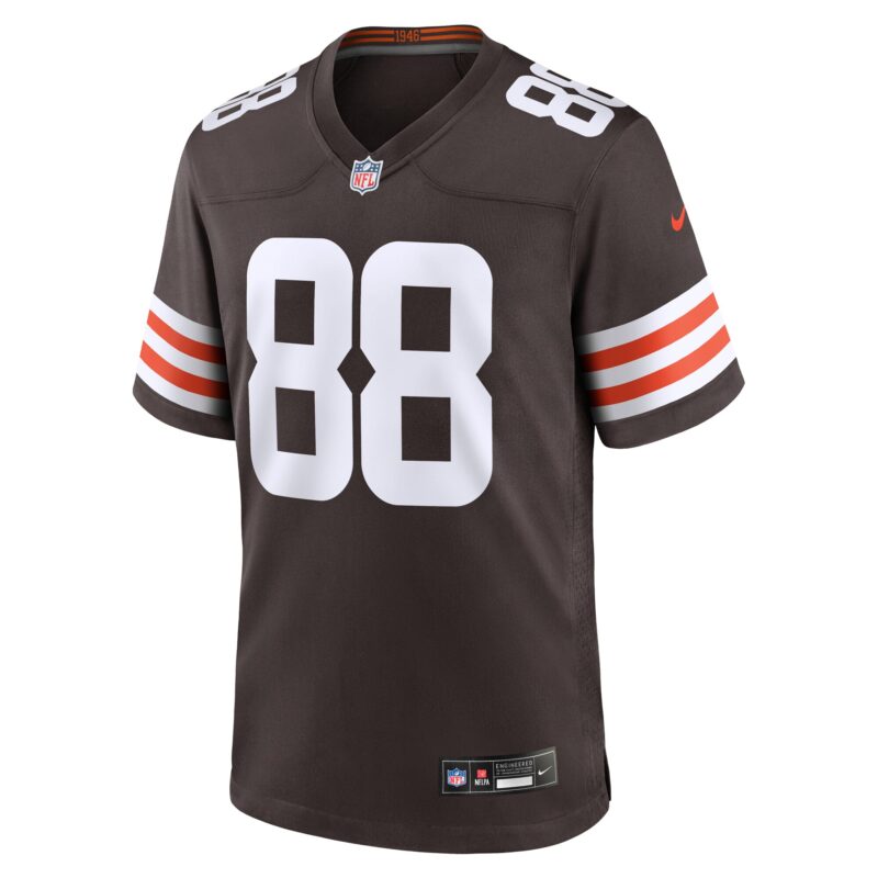 Akins Cleveland Browns Team Game Jersey - Brown - Image 2