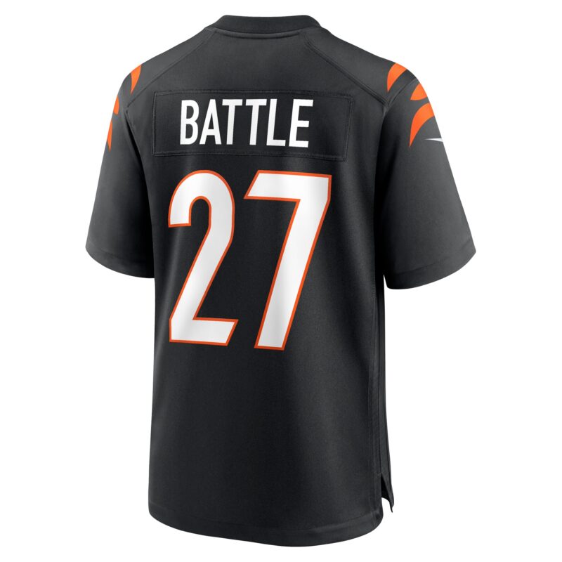 Battle Cincinnati Bengals Team Game Jersey - Black - Image 3