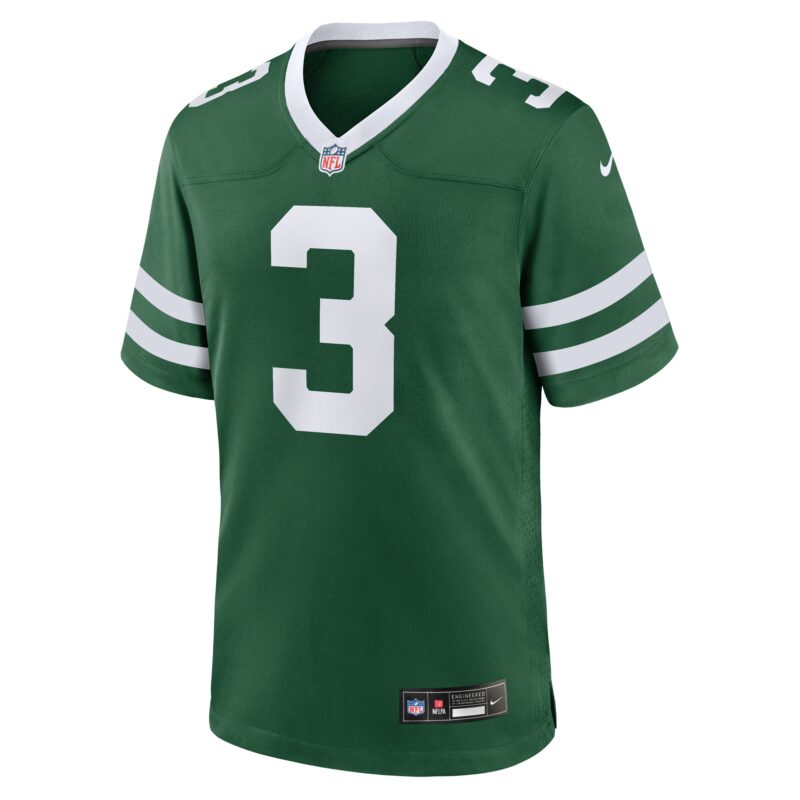 Travis New York Jets Team Game Jersey - Legacy Green - Image 2
