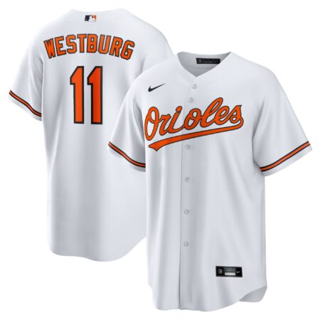 Westburg Baltimore Orioles Home Jersey - White