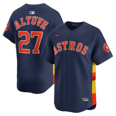 Jose Altuve Houston Astros Alternate Limited Player Jersey - Navy