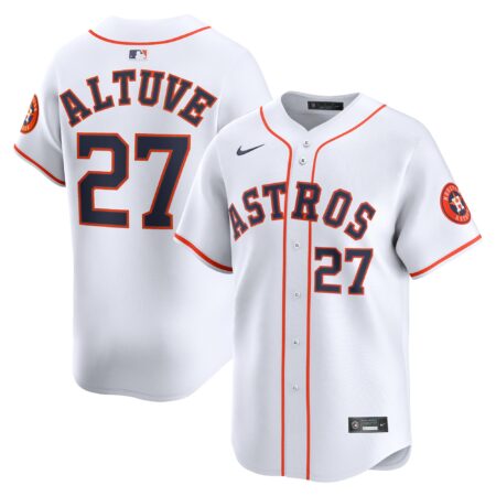 Jose Altuve Houston Astros Home Limited Player Jersey - White