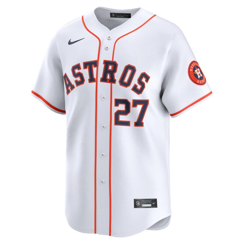 Jose Altuve Houston Astros Home Limited Player Jersey - White - Image 2