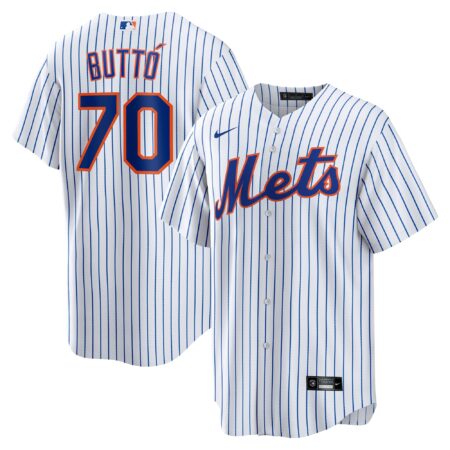 Jose Butto New York Mets Home Jersey - White
