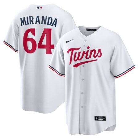 Jose Miranda Minnesota Twins Home Jersey - White