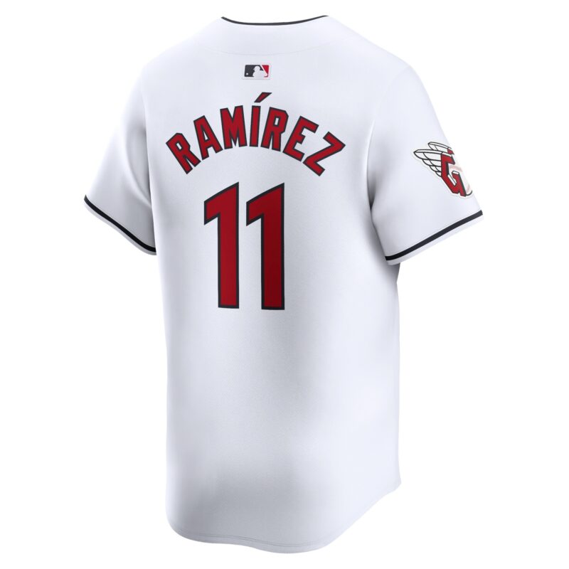 Jose Ramirez Cleveland Guardians Home Limited Player Jersey - White - Image 3