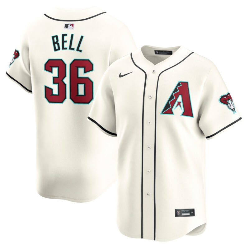 Josh Bell Arizona Diamondbacks Home Limited Player Jersey – White