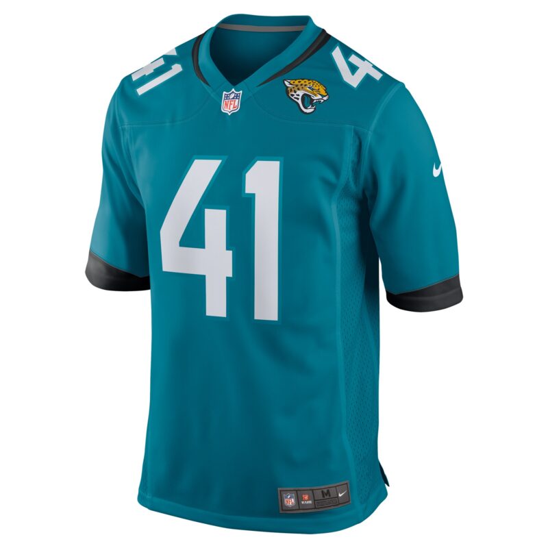 Josh Hines-Allen Jacksonville Jaguars Player Game Jersey - Teal - Image 2