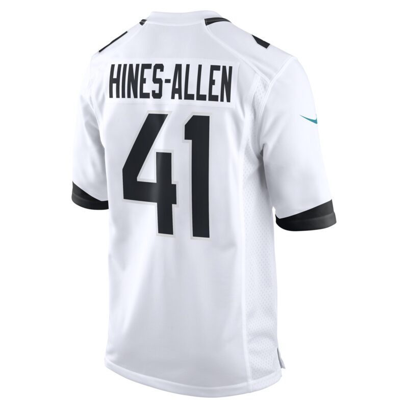 Josh Hines-Allen Jacksonville Jaguars Player Game Jersey - White - Image 3