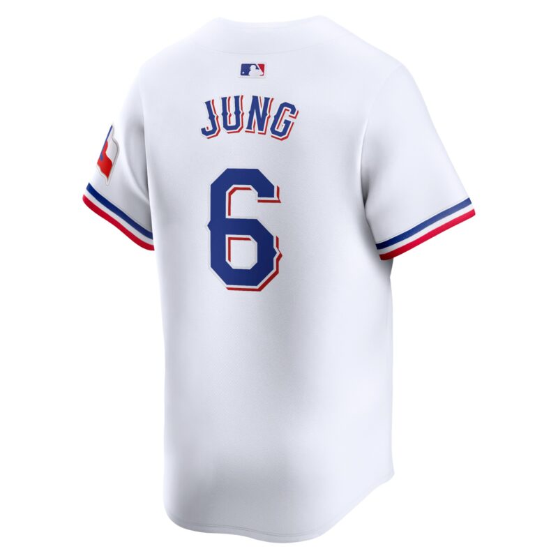 Josh Jung Texas Rangers Home Limited Player Jersey - White - Image 3