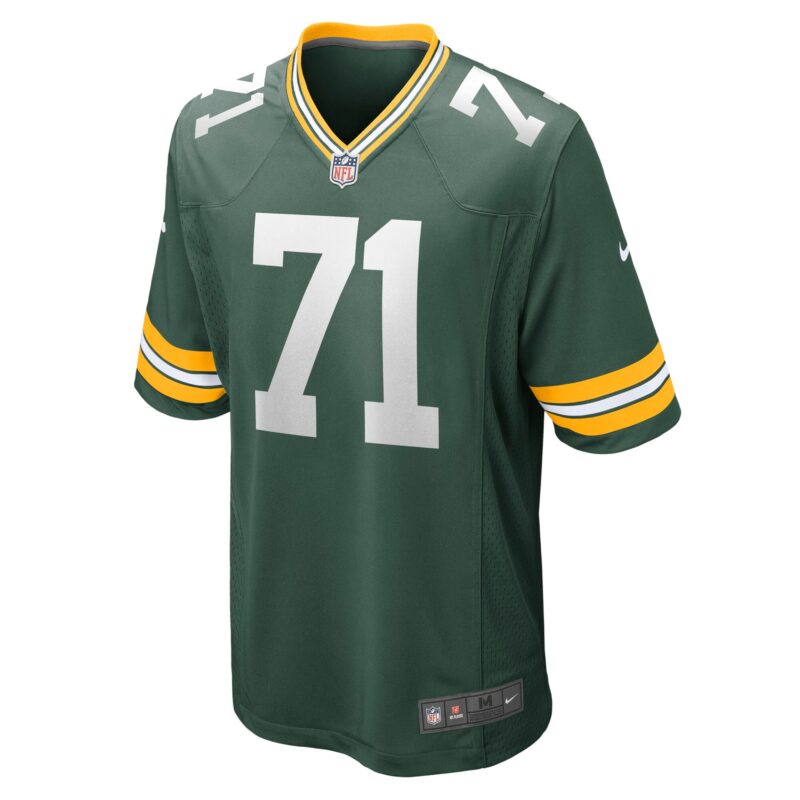 Josh Myers Green Bay Packers Game Jersey - Green - Image 2