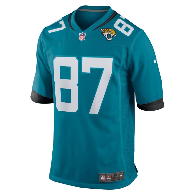 Josh Pederson Jacksonville Jaguars Team Game Jersey - Teal - Image 2