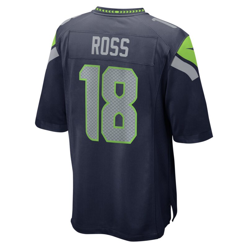 Josh Ross Seattle Seahawks Game Jersey - Navy - Image 3