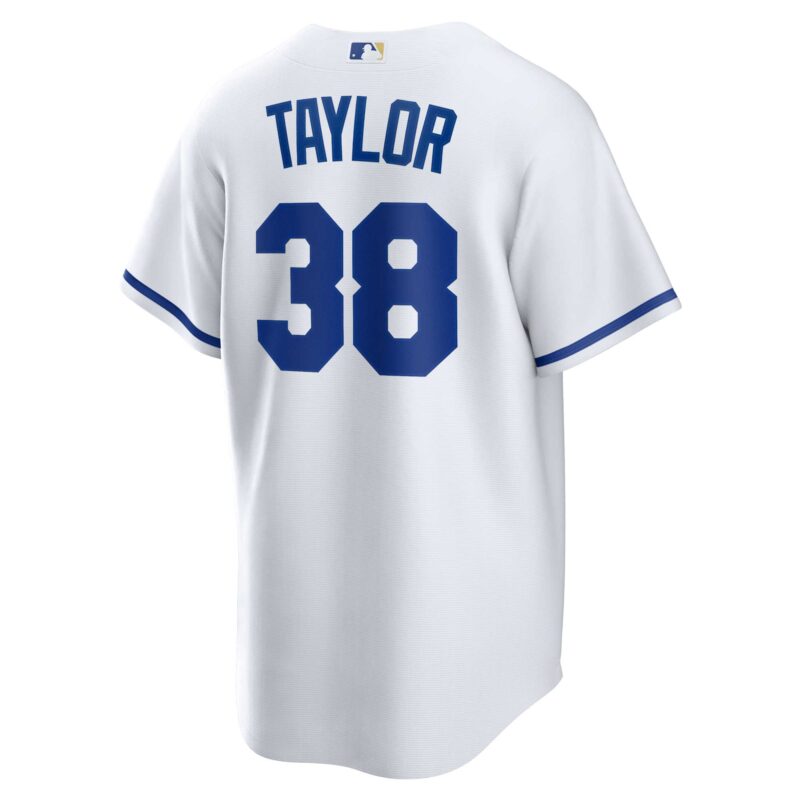 Josh Taylor Kansas City Royals Home Player Jersey - White - Image 3
