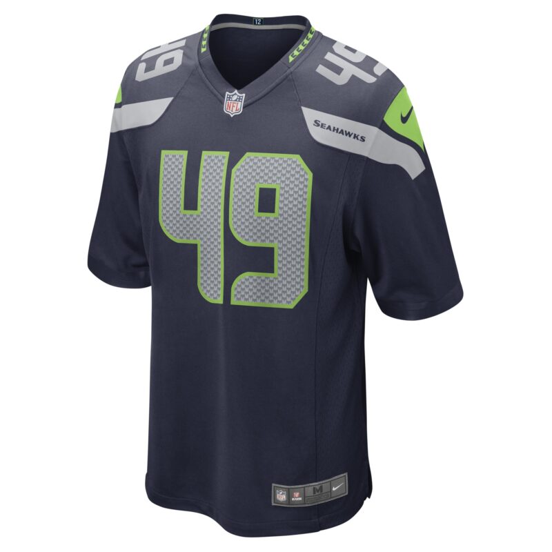 Joshua Onujiogu Seattle Seahawks Game Player Jersey - College Navy - Image 2