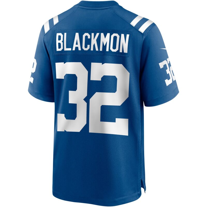 Julian Blackmon Indianapolis Colts Game Jersey - Royal - Image 3