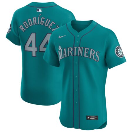 Julio Rodríguez Seattle Mariners Alternate Elite Player Jersey - Aqua