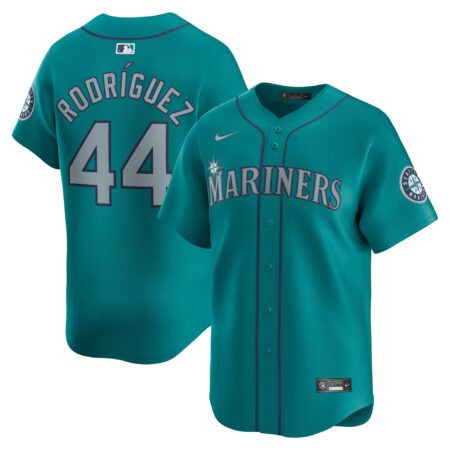 Julio Rodríguez Seattle Mariners Alternate Limited Player Jersey – Aqua