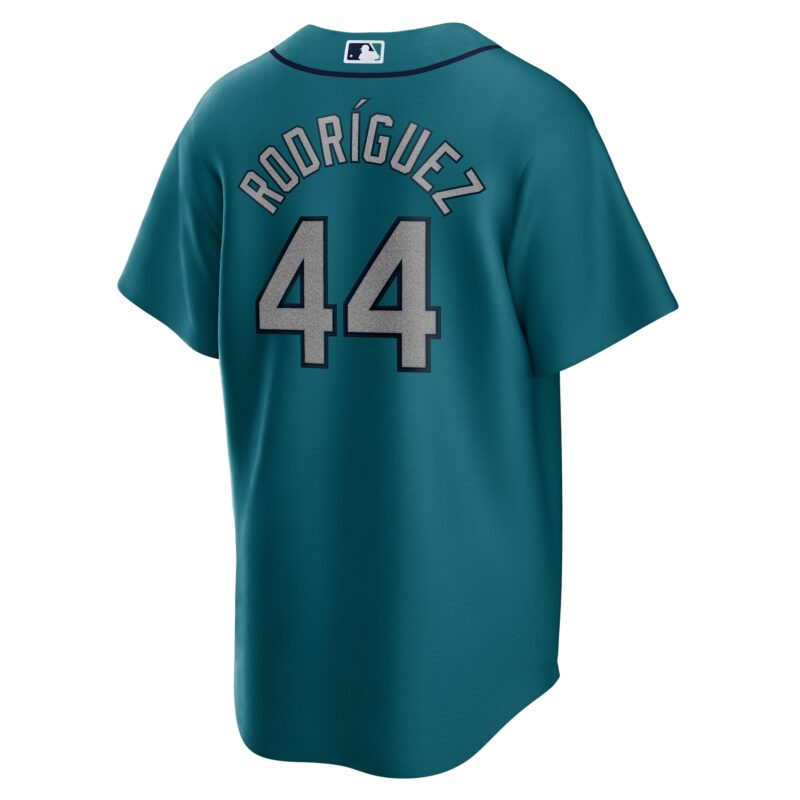 Julio Rodriguez Seattle Mariners Official Player Jersey - Aqua - Image 3