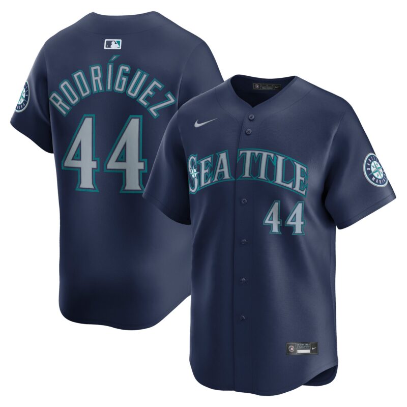 Julio Rodriguez Seattle Mariners Road Limited - Navy
