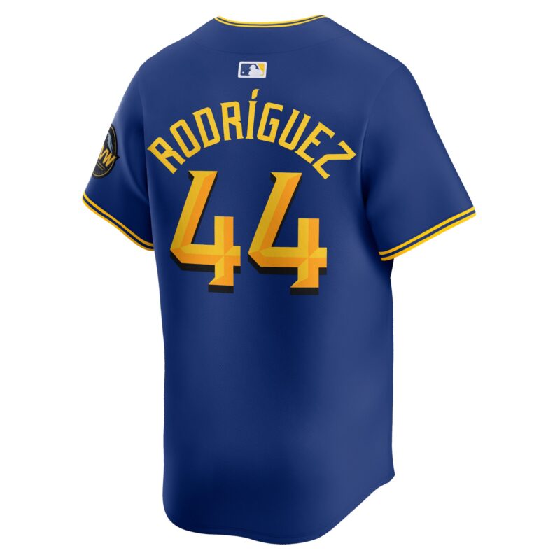 Julio Rodríguez Seattle Mariners City Connect Limited Player Jersey - Royal - Image 3
