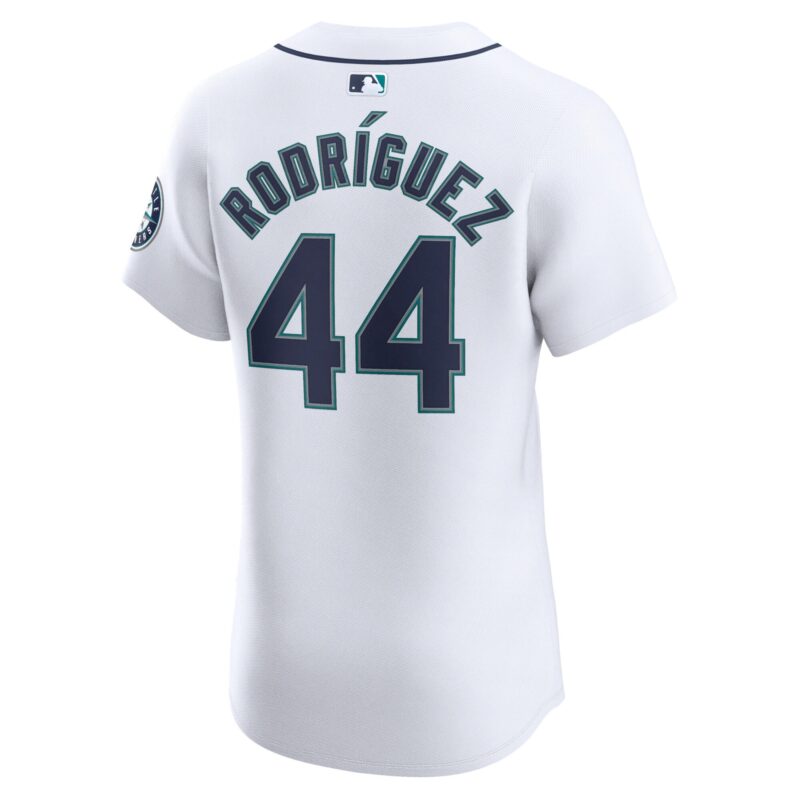 Julio Rodríguez Seattle Mariners Home Elite Player Jersey - White - Image 3