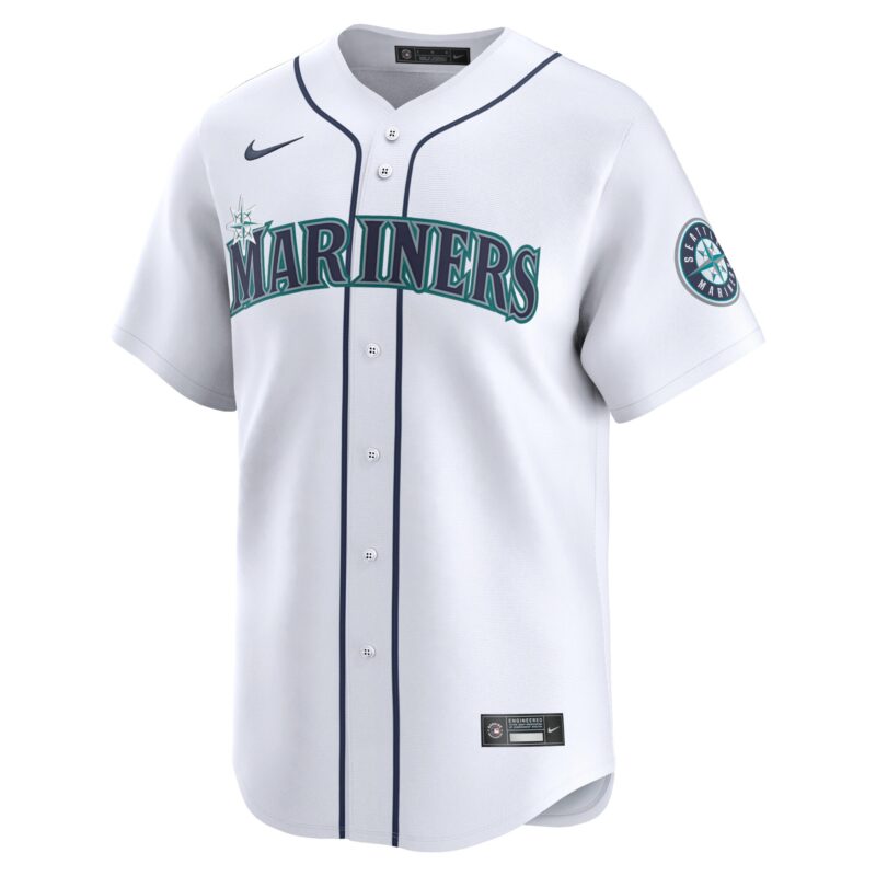Julio Rodríguez Seattle Mariners Home Limited Player Jersey - White - Image 2