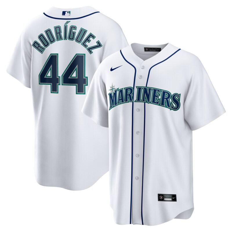 Julio Rodriguez Seattle Mariners Home Player Jersey - White