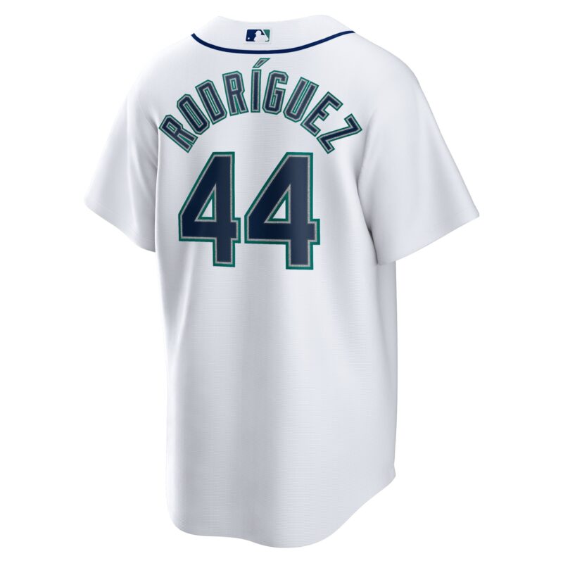 Julio Rodriguez Seattle Mariners Home Player Jersey - White - Image 3