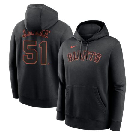 Jung Hoo Lee San Francisco Giants Player Name & Number Club Pullover Hoodie - Black