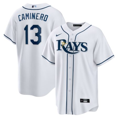 Junior Caminero Tampa Bay Rays Home Player Jersey - White