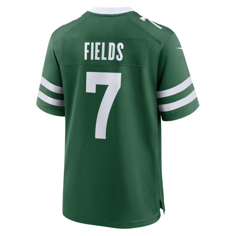 Justin Fields New York Jets Game Player Jersey - Legacy Green - Image 3