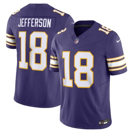Justin Jefferson Minnesota Vikings Vapor F.U.S.E. Limited Jersey - Purple
