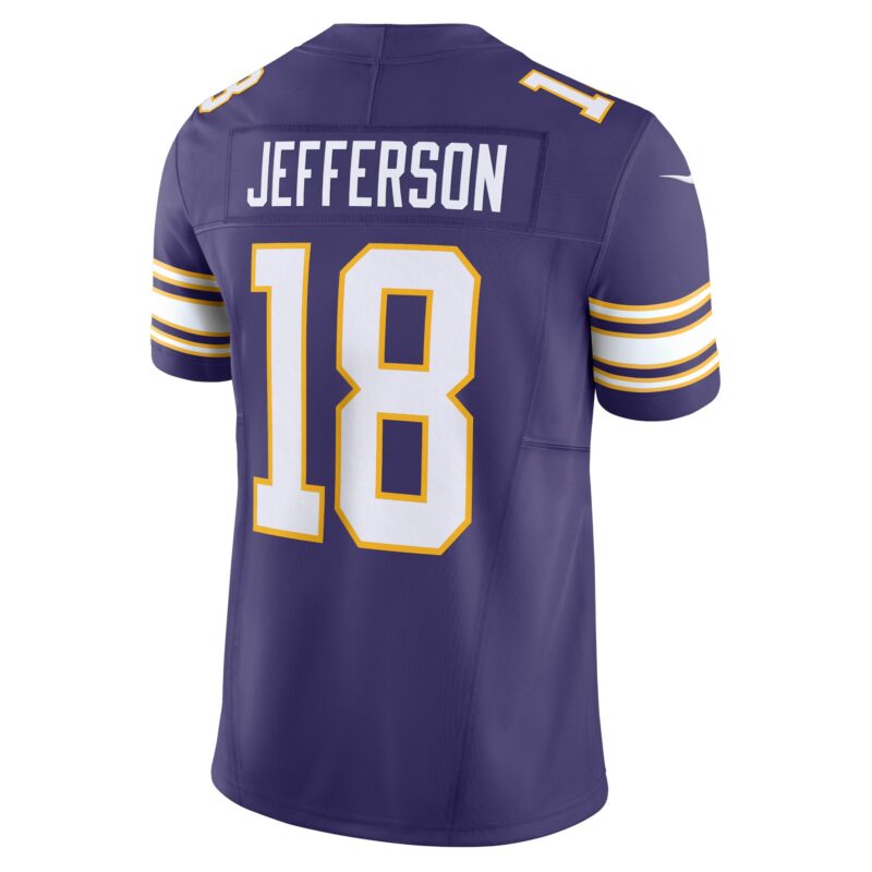 Justin Jefferson Minnesota Vikings Vapor F.U.S.E. Limited Jersey - Purple - Image 3