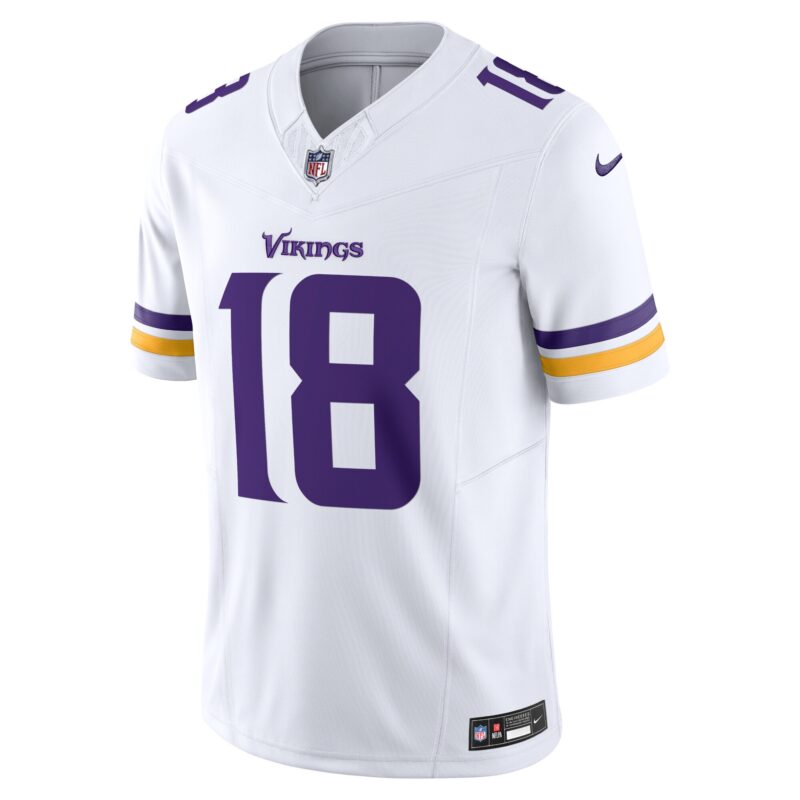 Justin Jefferson Minnesota Vikings Vapor F.U.S.E. Limited Jersey - White - Image 2