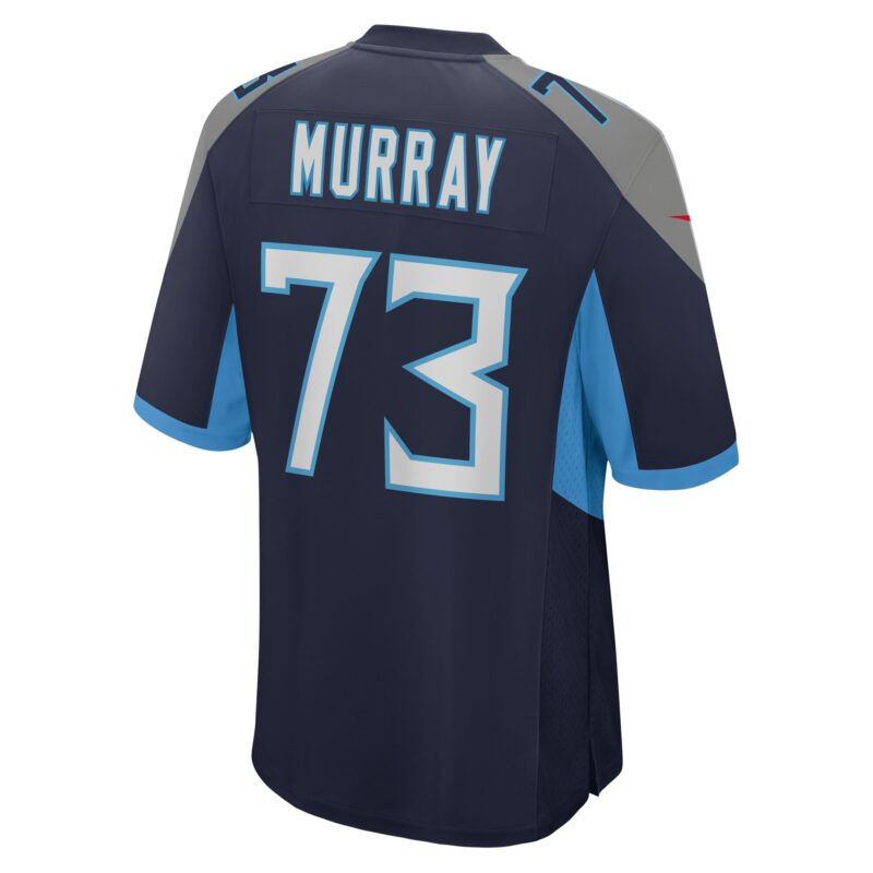 Justin Murray Tennessee Titans Team Game Jersey - Navy - Image 3