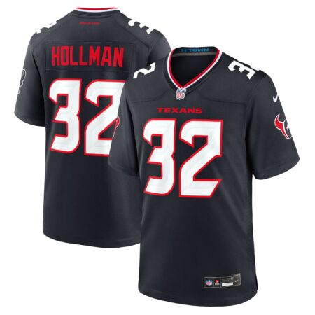 Ka'Dar Hollman Houston Texans Team Game Jersey - Navy