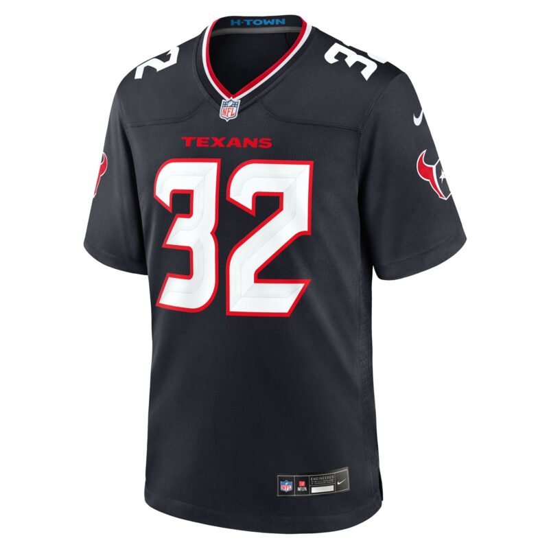 Ka'Dar Hollman Houston Texans Team Game Jersey - Navy - Image 2